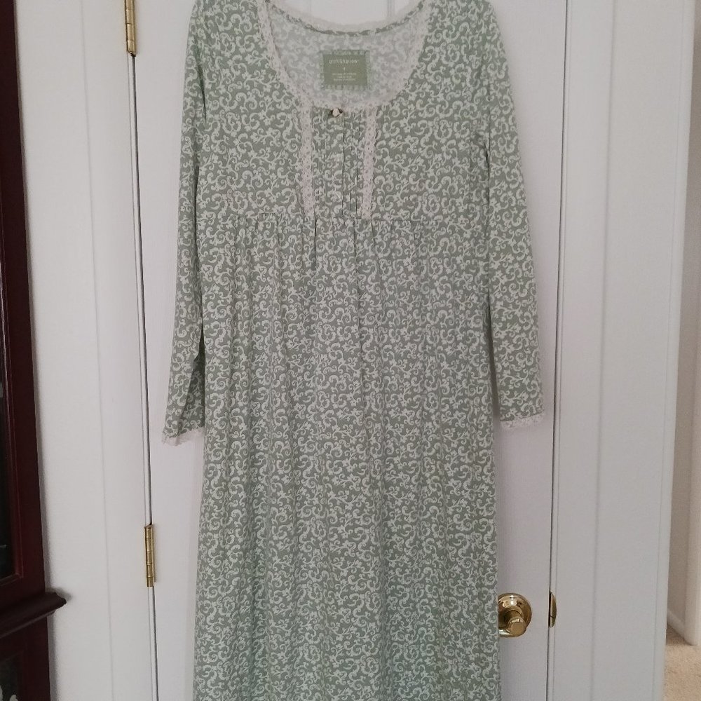 Croft & Barrow Womens Long Prairie Nightgown Size Medium
